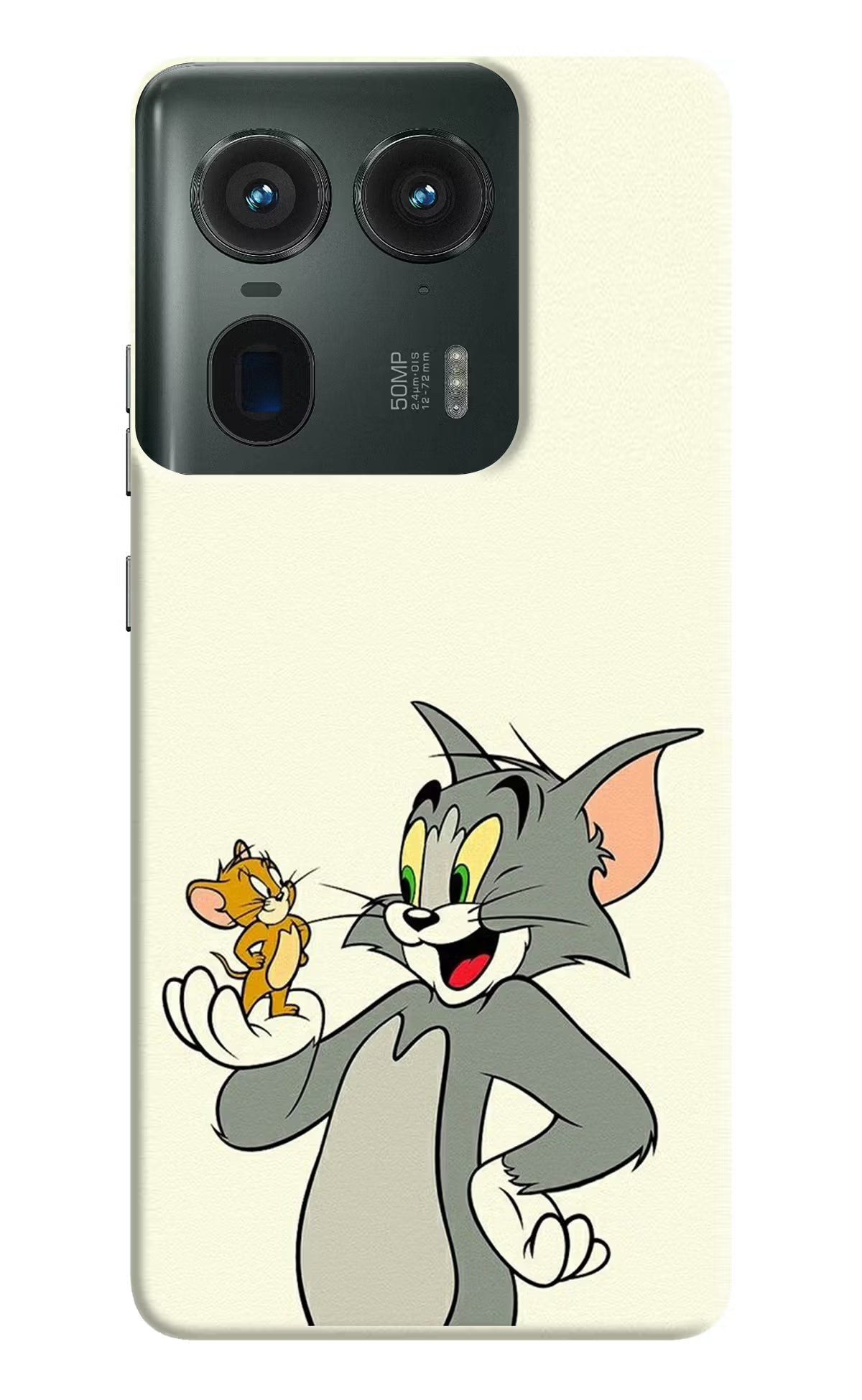 Tom & Jerry Moto Edge 50 Ultra 5G Hard Case Back Cover by Casekaro