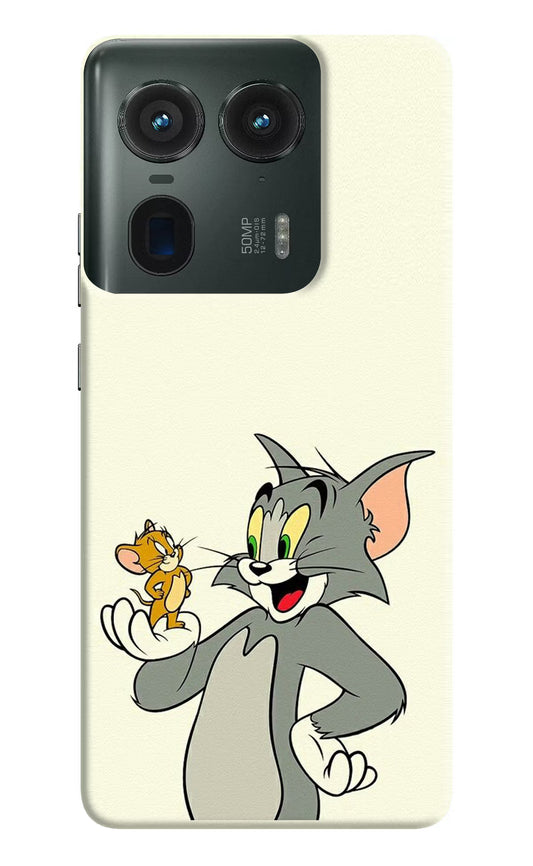 Tom & Jerry Moto Edge 50 Ultra 5G Hard Case Back Cover by Casekaro