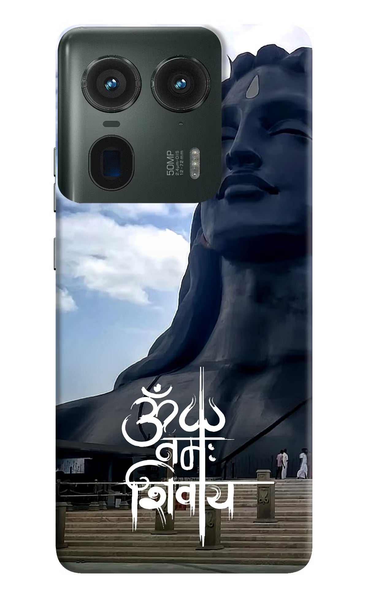 Om Namah Shivay Moto Edge 50 Ultra 5G Hard Case Back Cover by Casekaro