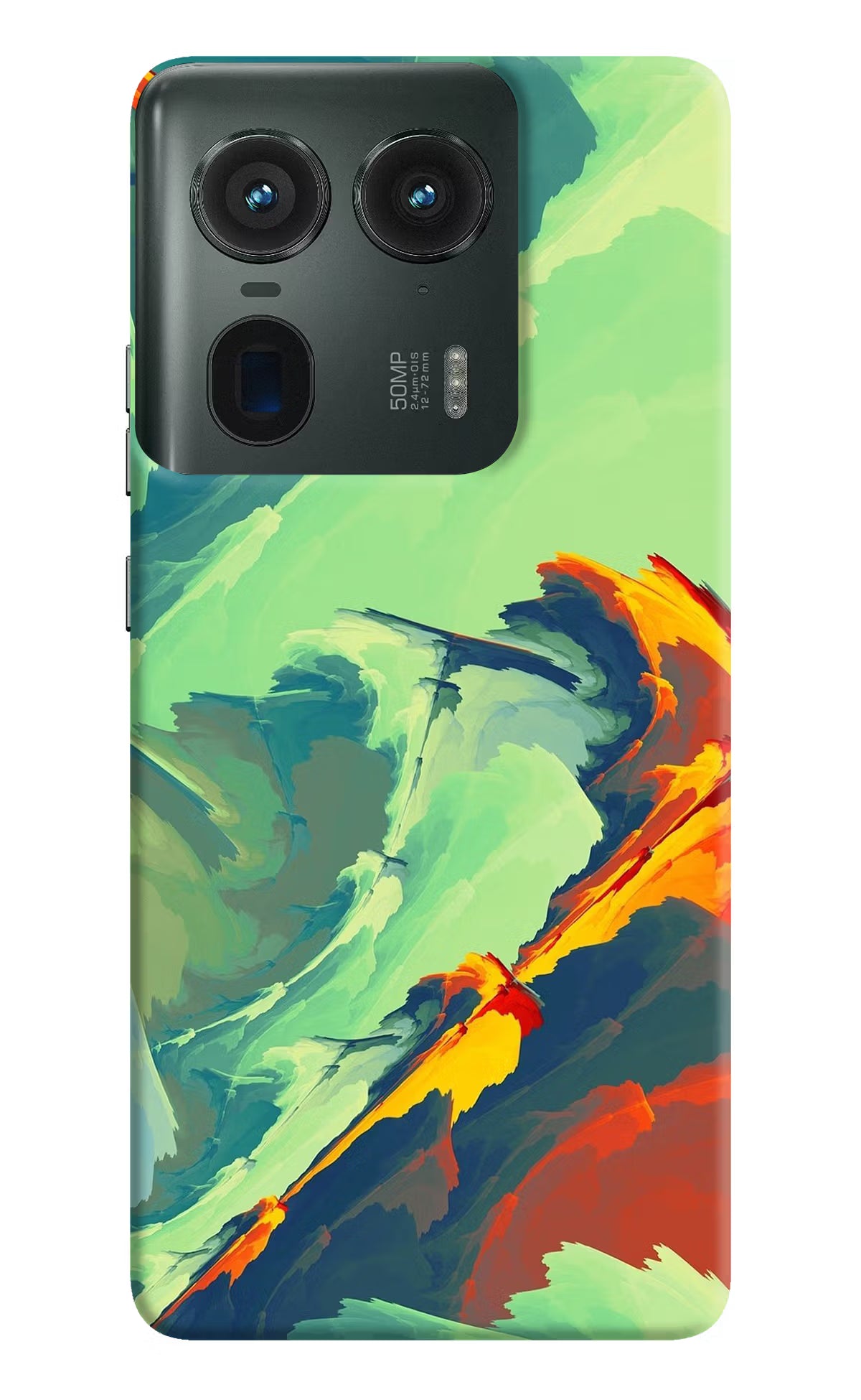 Paint Art Moto Edge 50 Ultra 5G Hard Case Back Cover by Casekaro