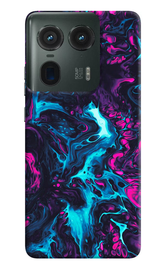 Abstract Moto Edge 50 Ultra 5G Hard Case Back Cover by Casekaro