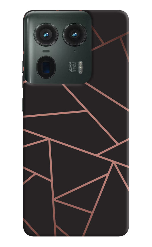 Geometric Pattern Moto Edge 50 Ultra 5G Hard Case Back Cover by Casekaro
