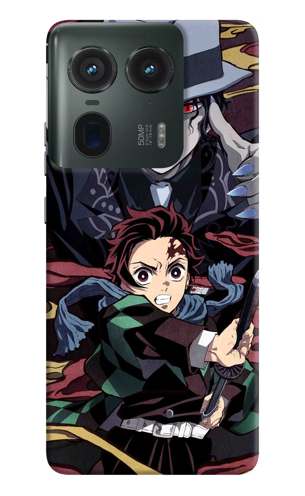 Demon Slayer Moto Edge 50 Ultra 5G Hard Case Back Cover by Casekaro