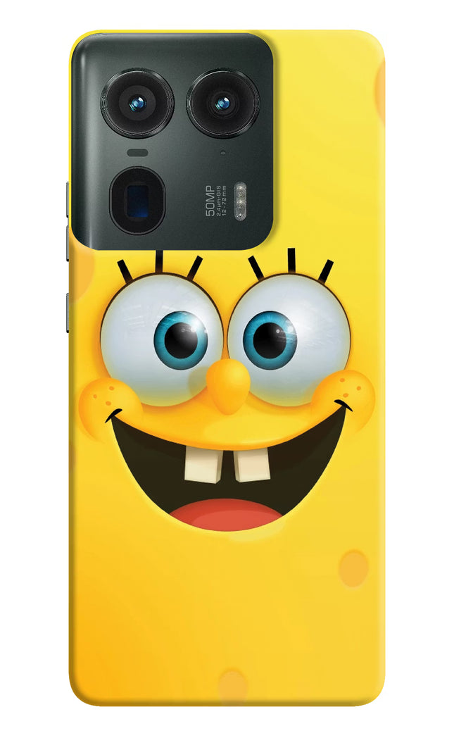 Sponge 1 Moto Edge 50 Ultra 5G Hard Case Back Cover by Casekaro