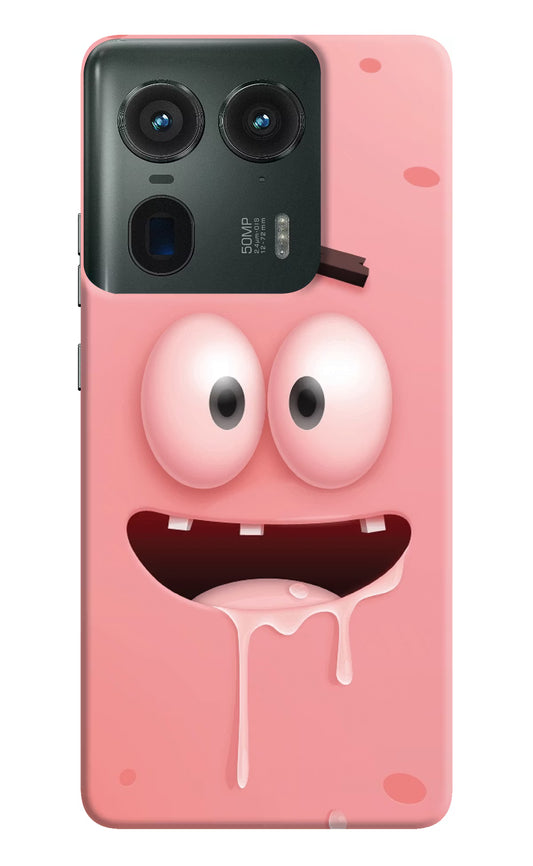 Sponge 2 Moto Edge 50 Ultra 5G Hard Case Back Cover by Casekaro