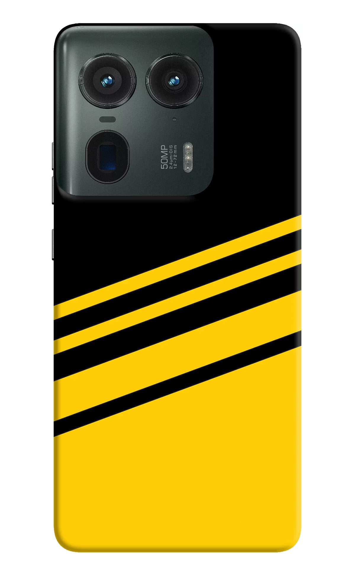 Yellow Shades Moto Edge 50 Ultra 5G Hard Case Back Cover by Casekaro