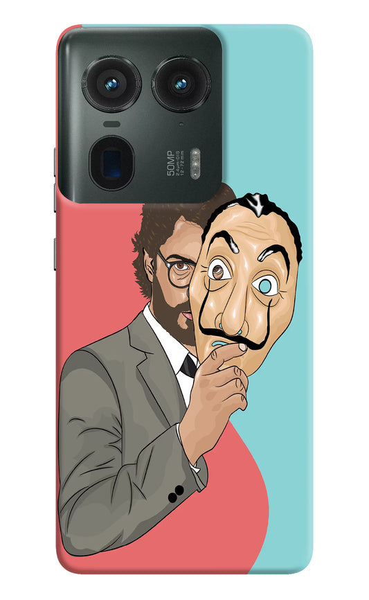 Professor Moto Edge 50 Ultra 5G Hard Case Back Cover by Casekaro