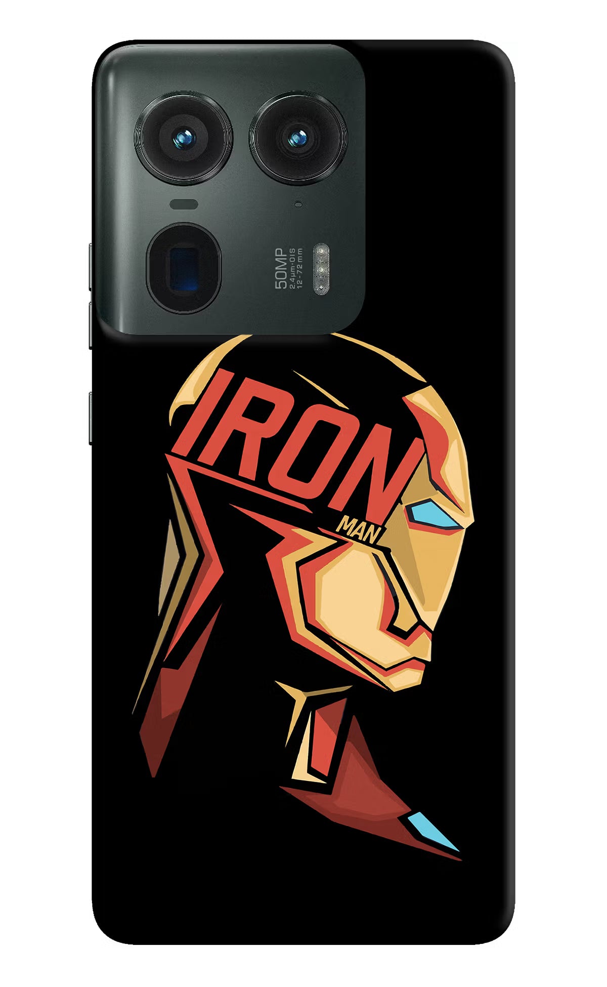 IronMan Moto Edge 50 Ultra 5G Hard Case Back Cover by Casekaro