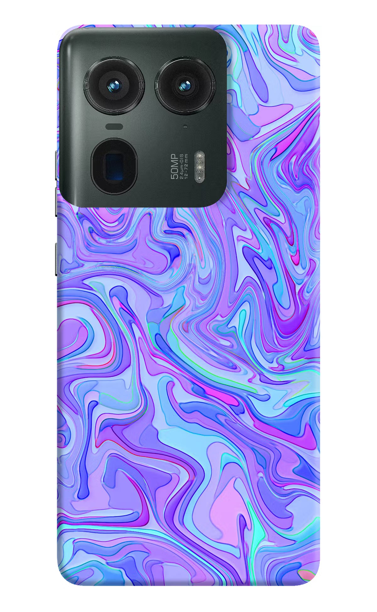 Glitter Moto Edge 50 Ultra 5G Hard Case Back Cover by Casekaro