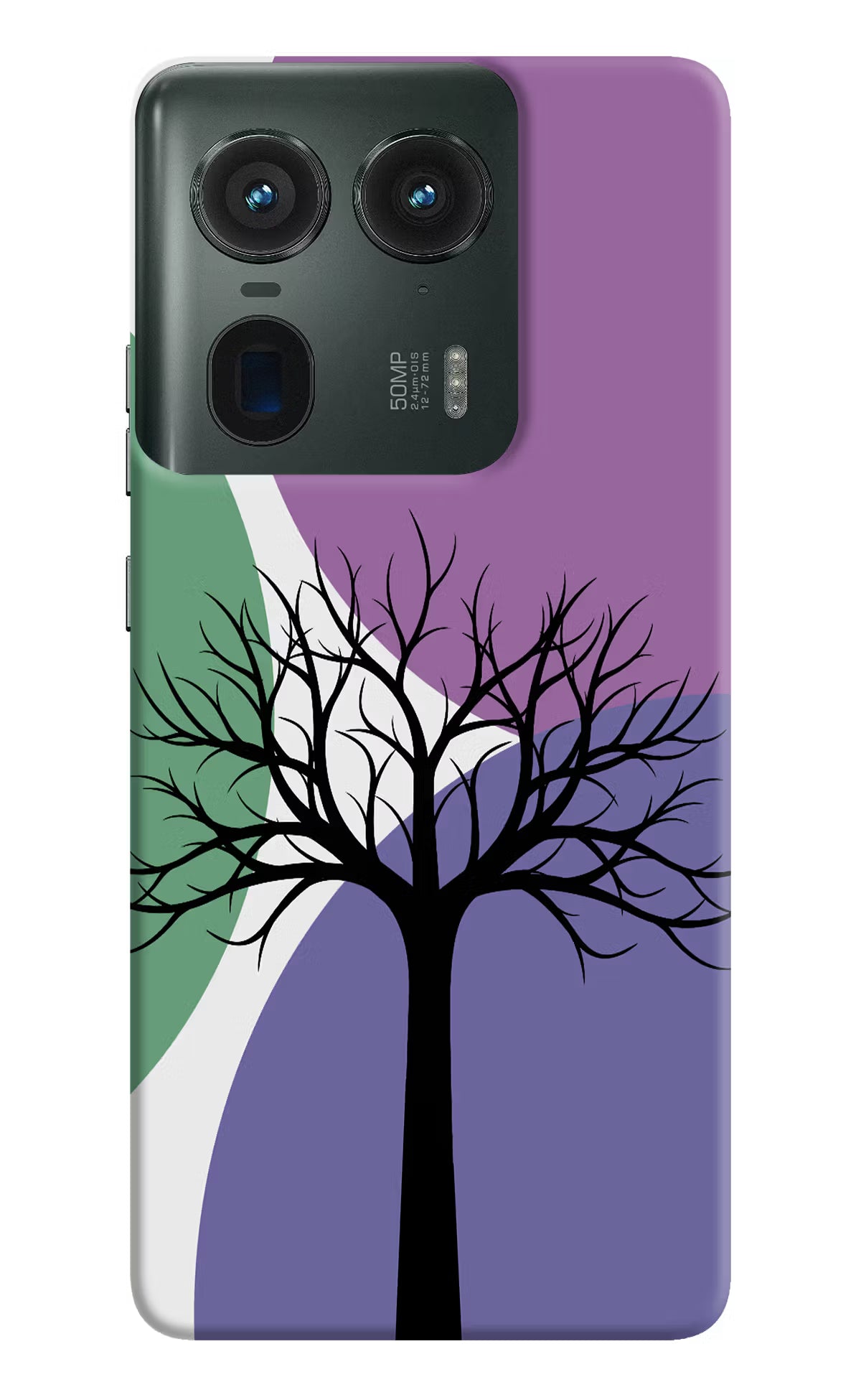 Tree Art Moto Edge 50 Ultra 5G Hard Case Back Cover by Casekaro