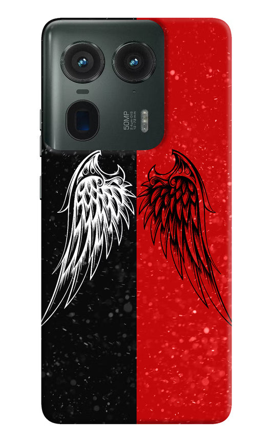 Wings Moto Edge 50 Ultra 5G Hard Case Back Cover by Casekaro
