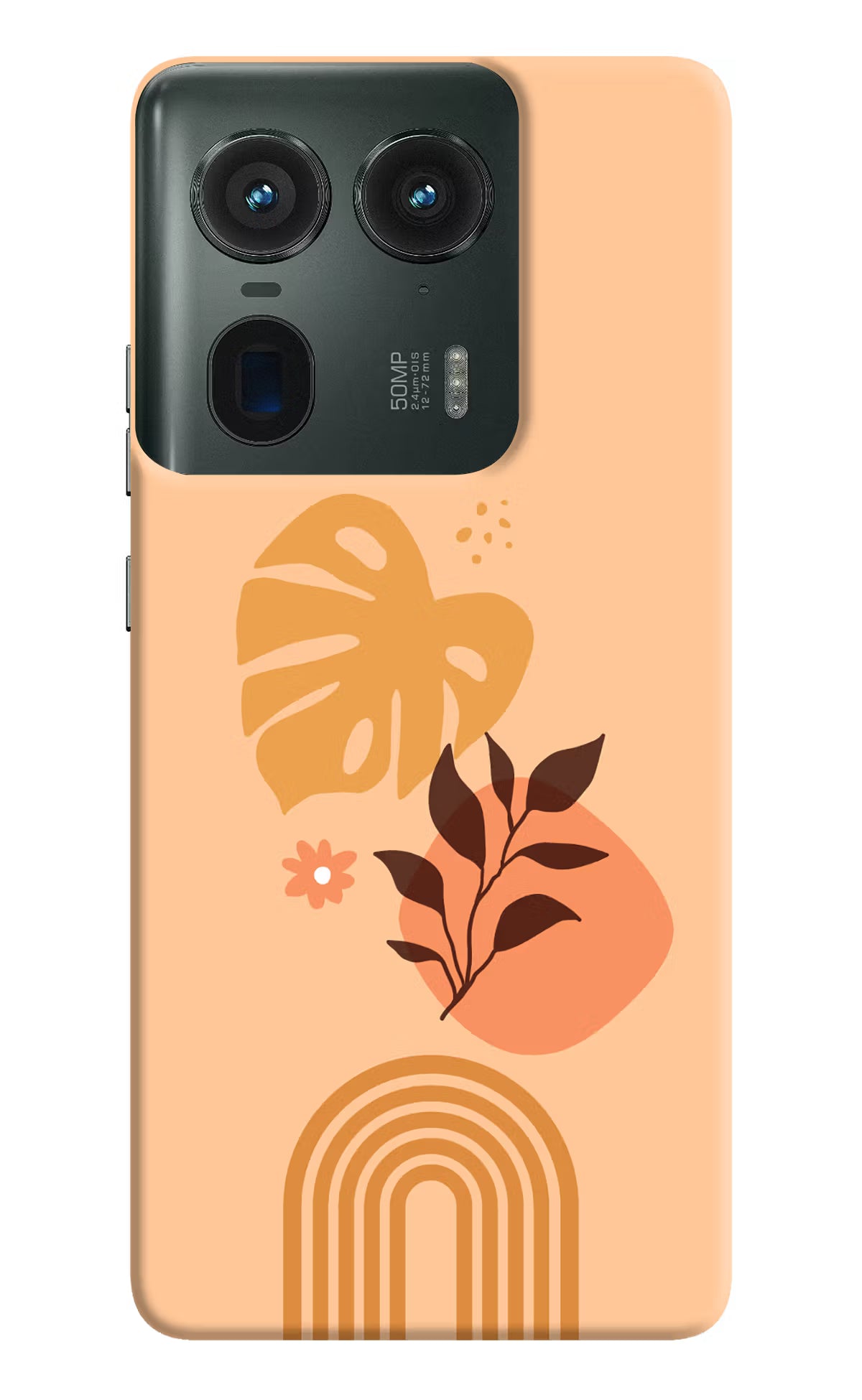 Bohemian Art Moto Edge 50 Ultra 5G Hard Case Back Cover by Casekaro