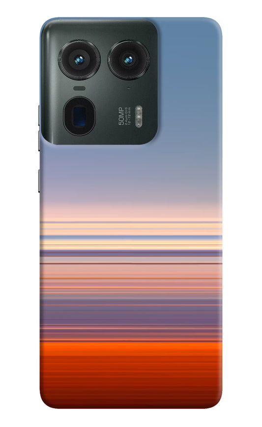 Morning Colors Moto Edge 50 Ultra 5G Hard Case Back Cover by Casekaro