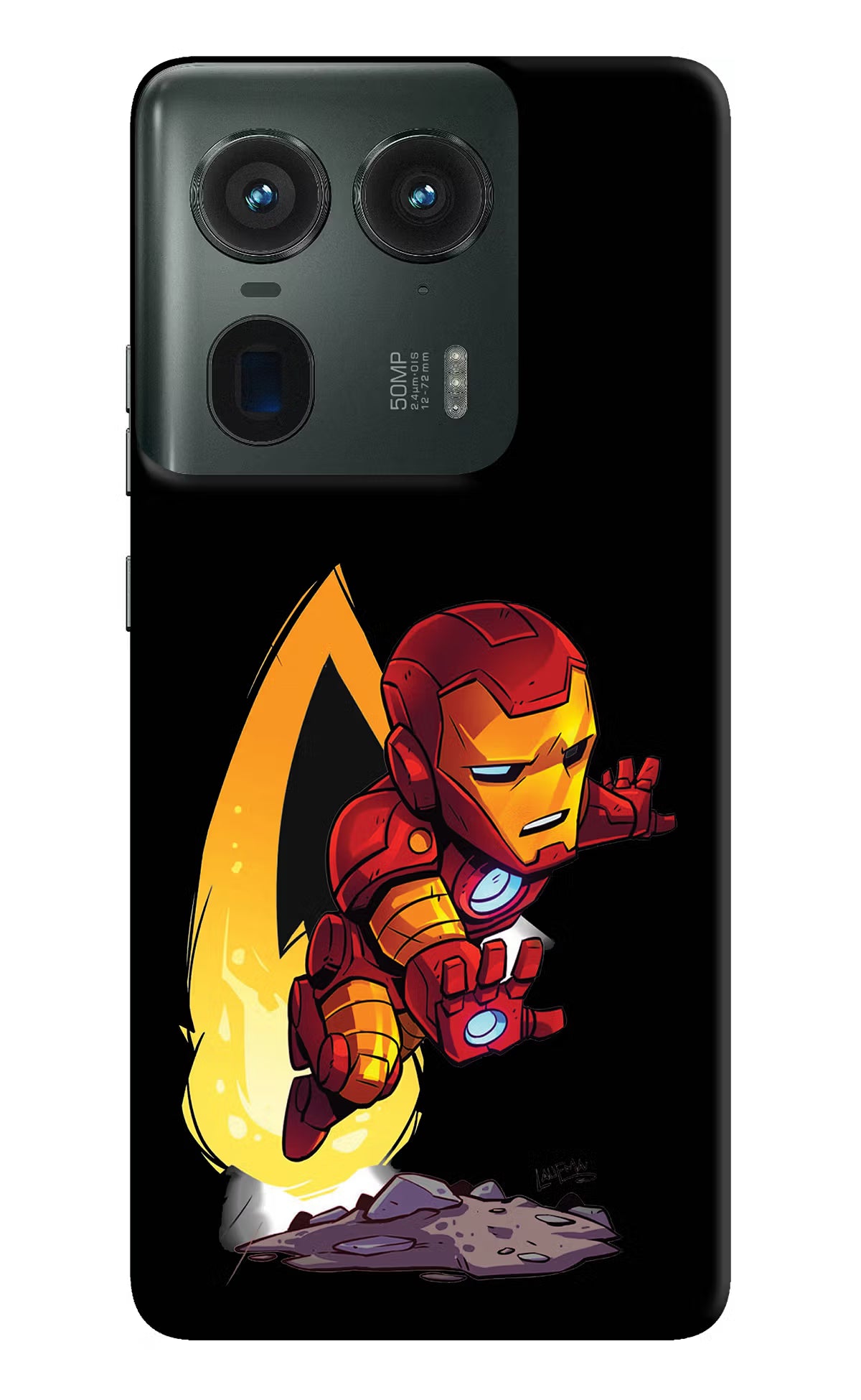 IronMan Moto Edge 50 Ultra 5G Hard Case Back Cover by Casekaro