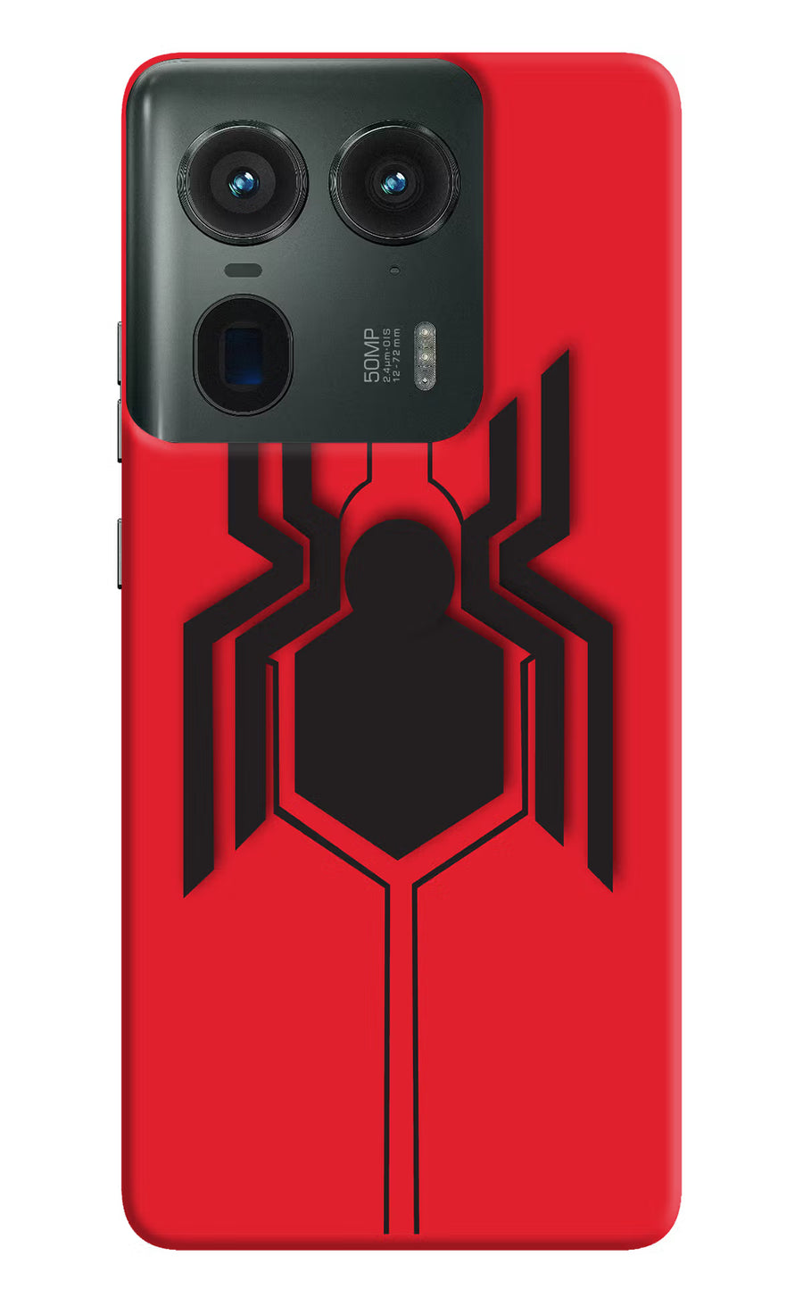 Spider Moto Edge 50 Ultra 5G Back Cover, Hard case