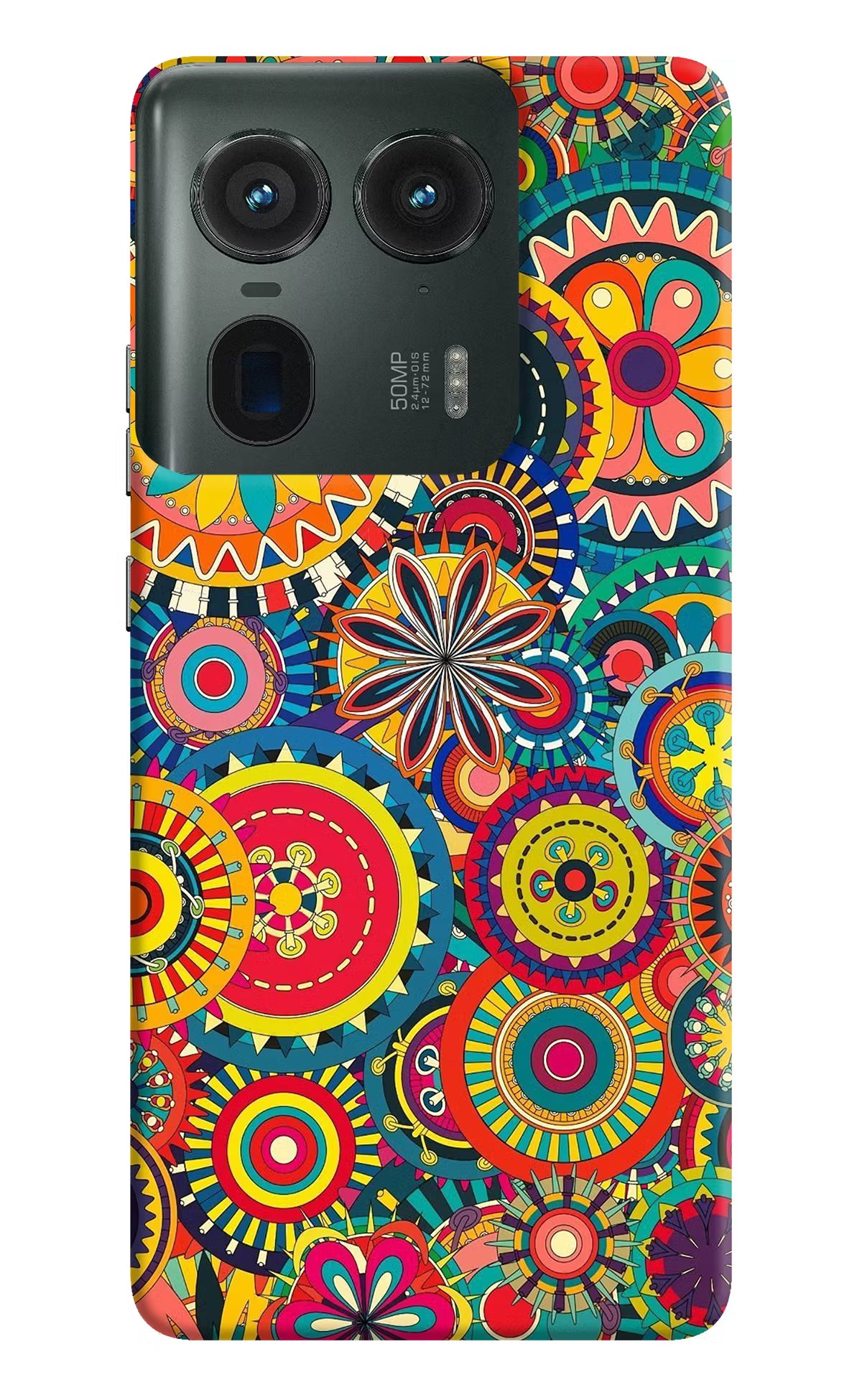 Gol Gol Art Moto Edge 50 Ultra 5G Hard Case Back Cover by Casekaro