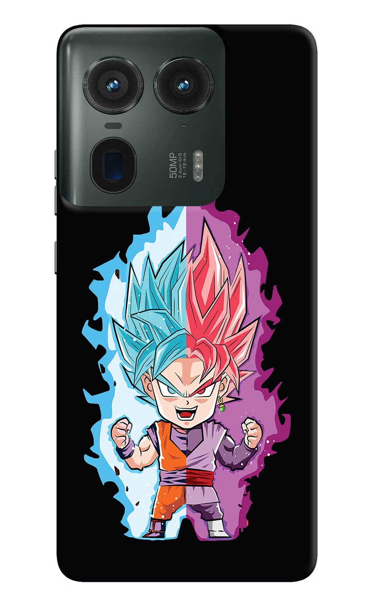 Chota Goku Moto Edge 50 Ultra 5G Hard Case Back Cover by Casekaro