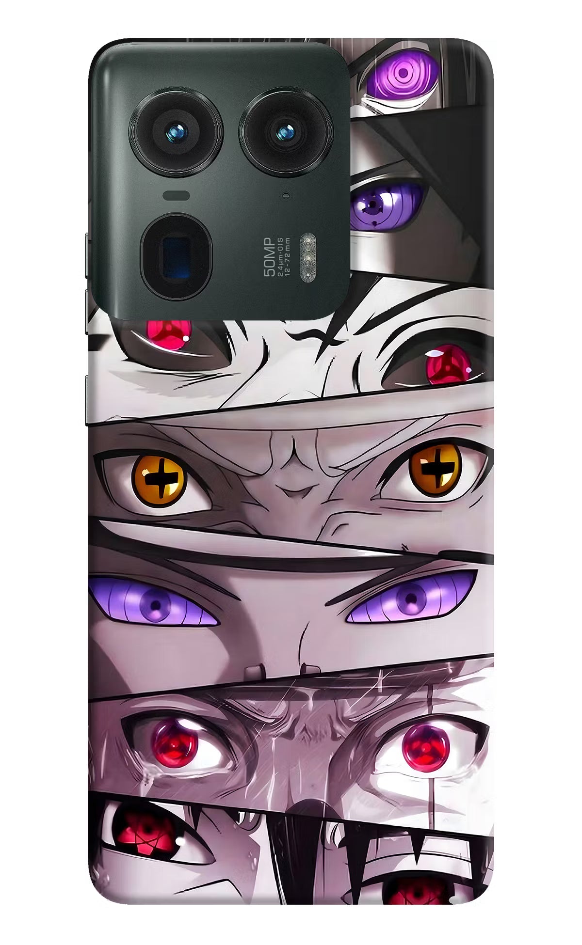 Naruto Anime Moto Edge 50 Ultra 5G Hard Case Back Cover by Casekaro