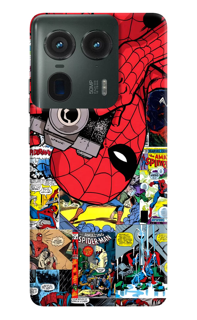 Spider Man Moto Edge 50 Ultra 5G Hard Case Back Cover by Casekaro