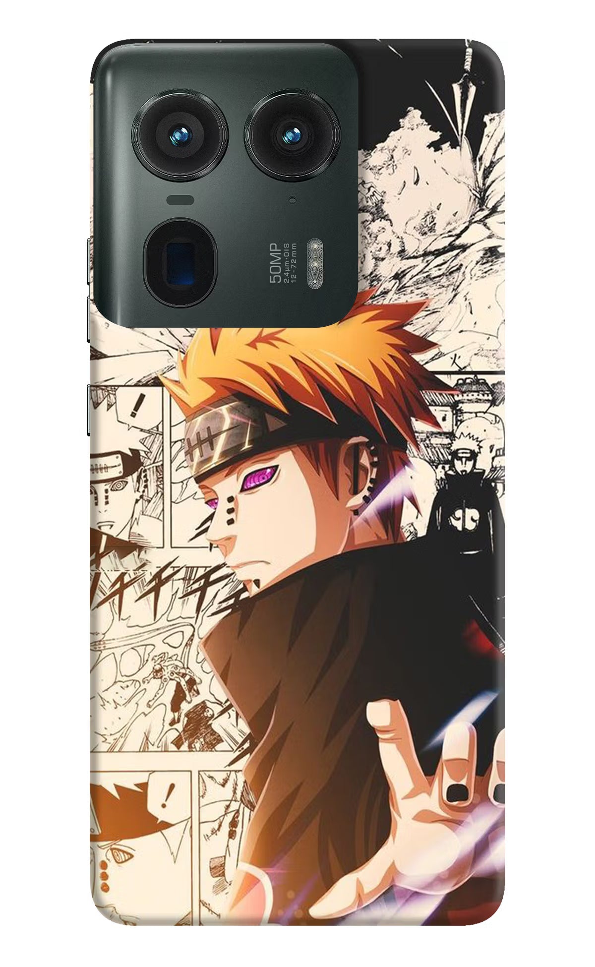 Pain Anime Moto Edge 50 Ultra 5G Hard Case Back Cover by Casekaro