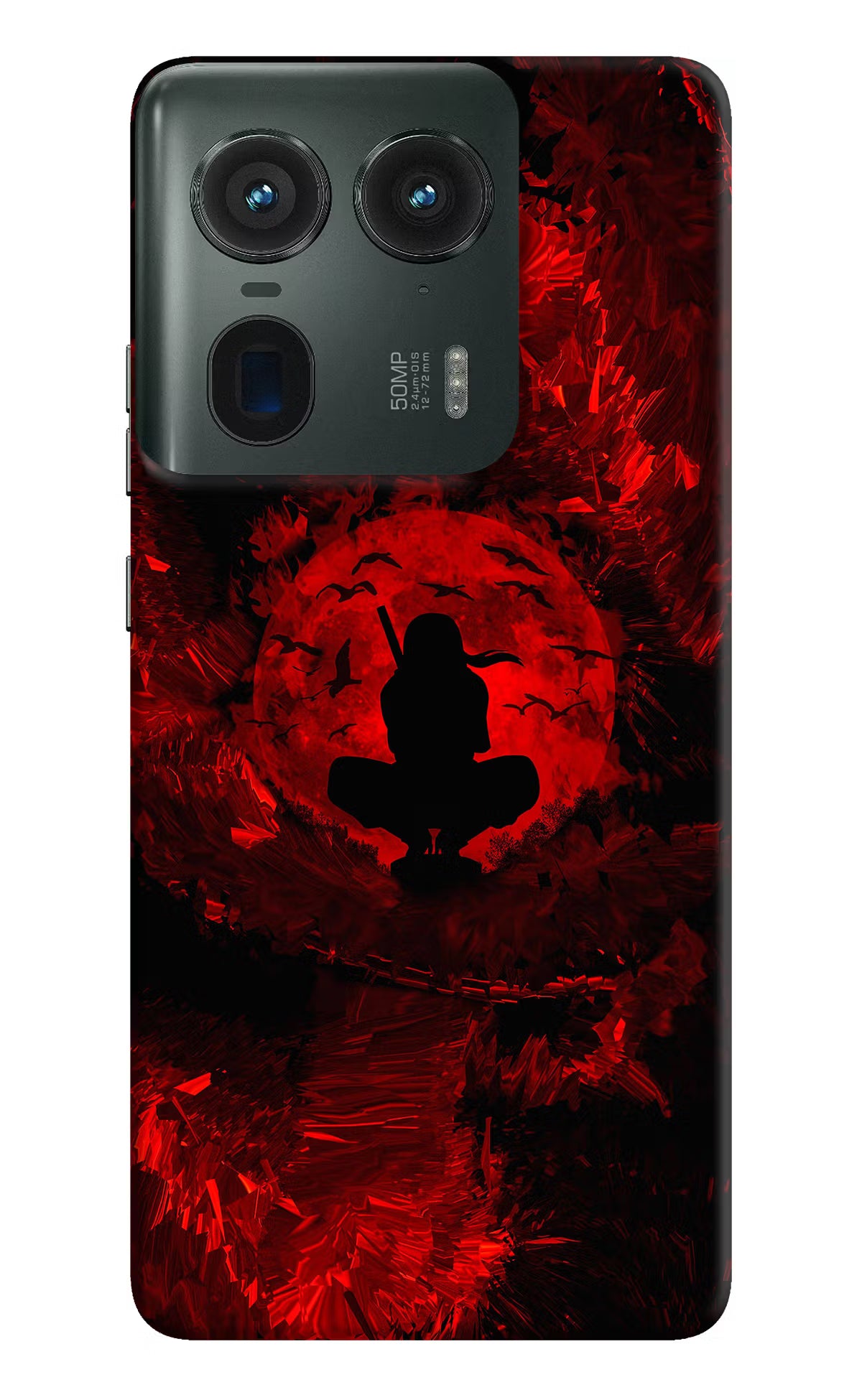 Itachi Uchiha Moto Edge 50 Ultra 5G Hard Case Back Cover by Casekaro