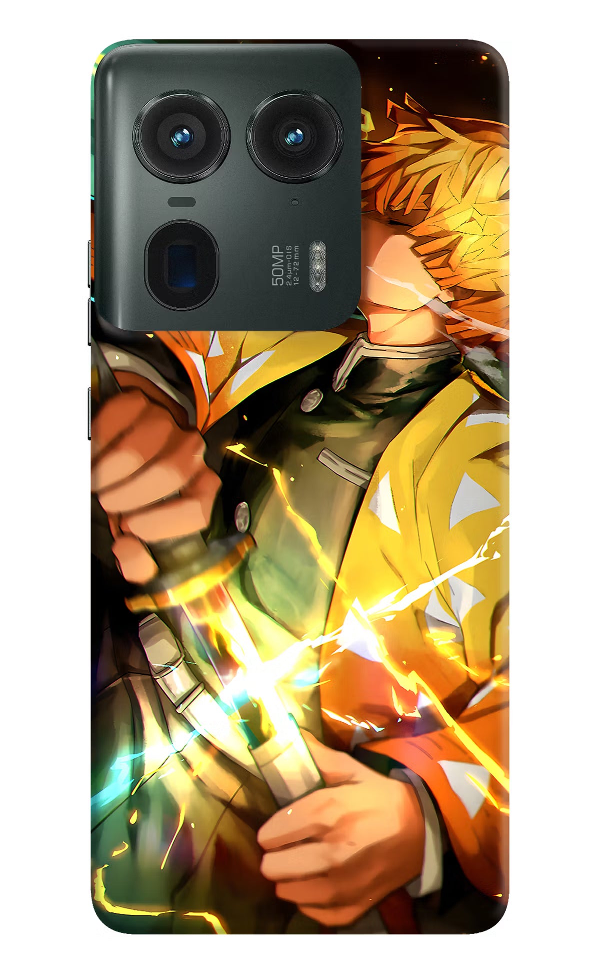Demon Slayer Moto Edge 50 Ultra 5G Hard Case Back Cover by Casekaro