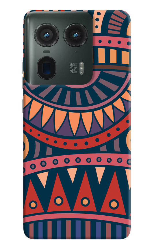 African Culture Design Moto Edge 50 Ultra 5G Hard Case Back Cover by Casekaro