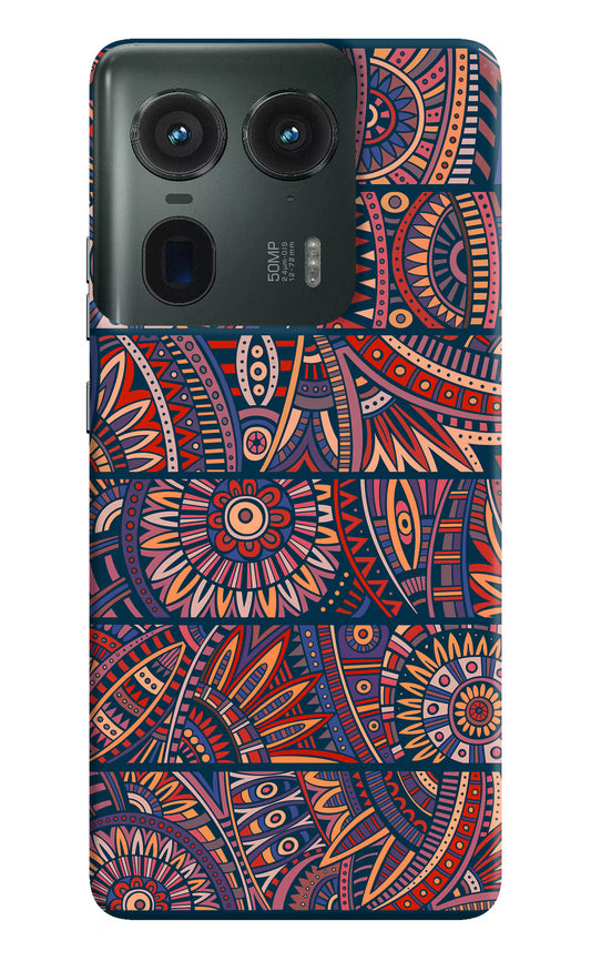 African Culture Design Moto Edge 50 Ultra 5G Hard Case Back Cover by Casekaro
