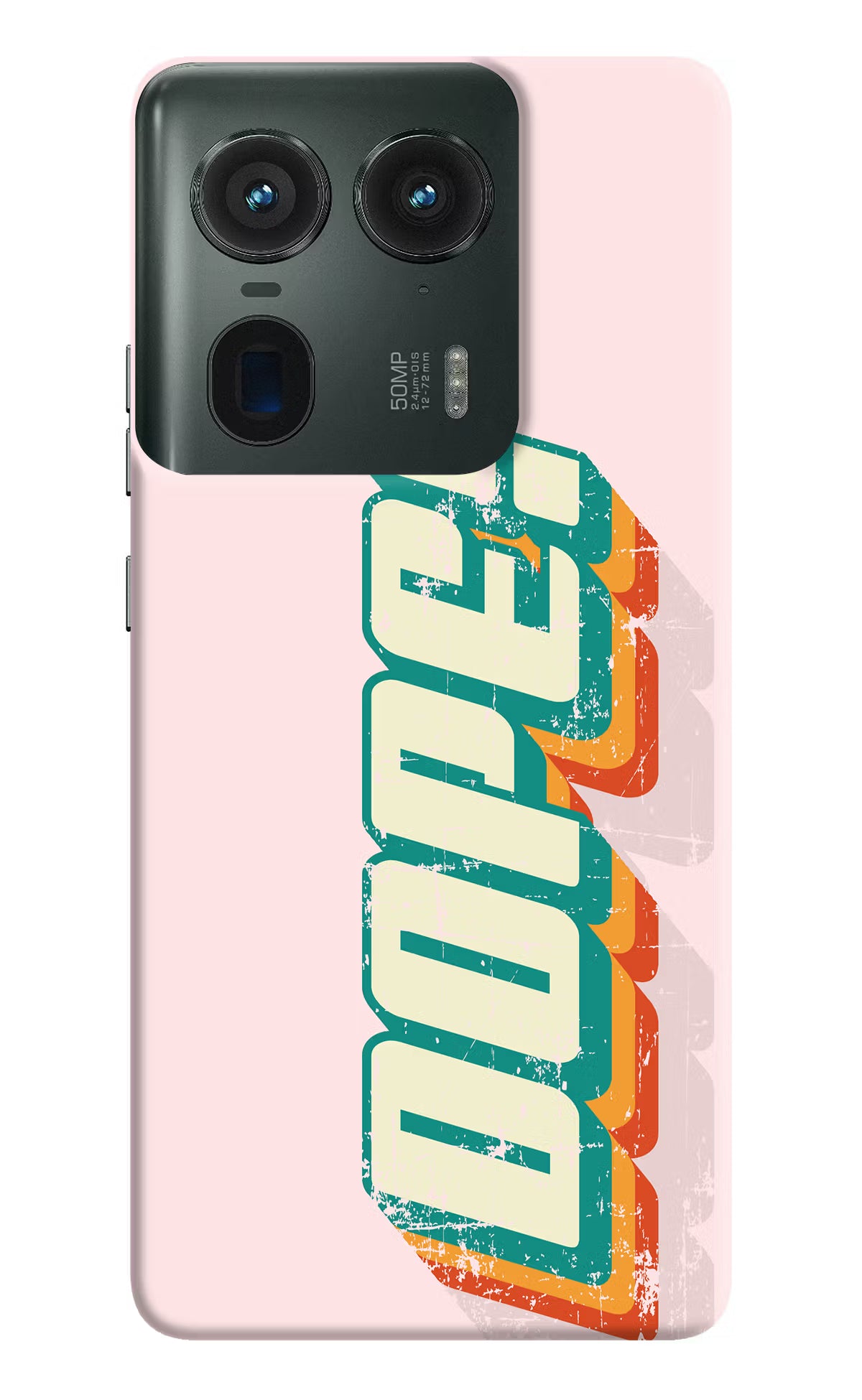 Dope Moto Edge 50 Ultra 5G Hard Case Back Cover by Casekaro