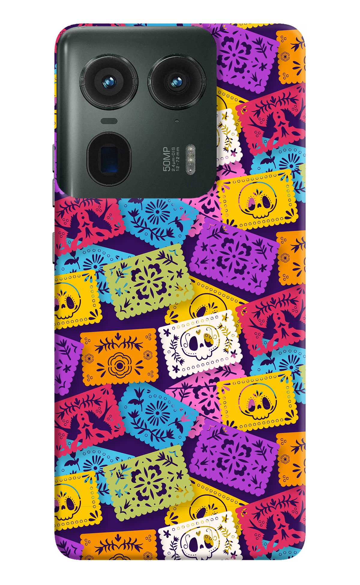 Mexican Pattern Moto Edge 50 Ultra 5G Back Cover