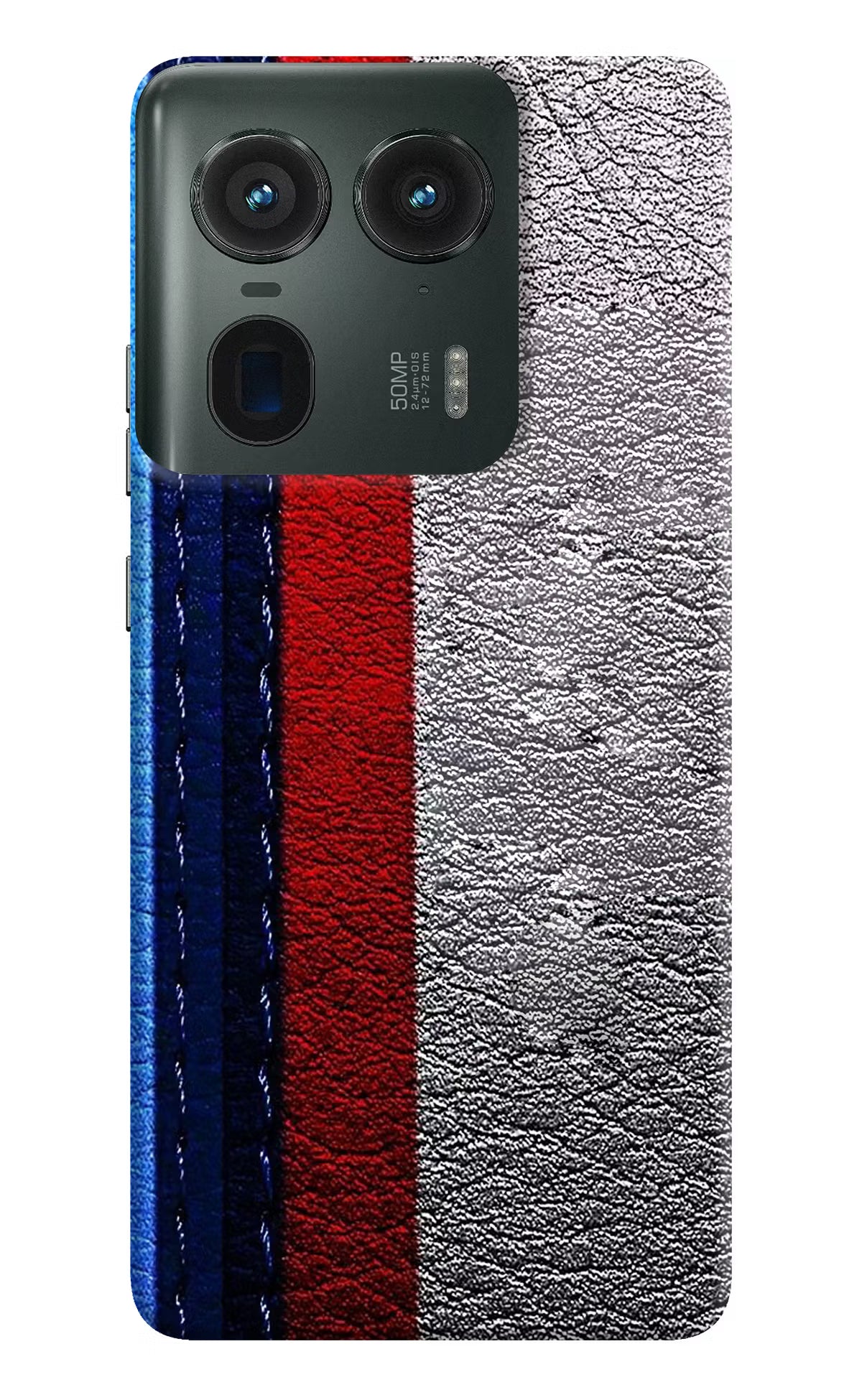 BMW Stripes Moto Edge 50 Ultra 5G Hard Case Back Cover by Casekaro