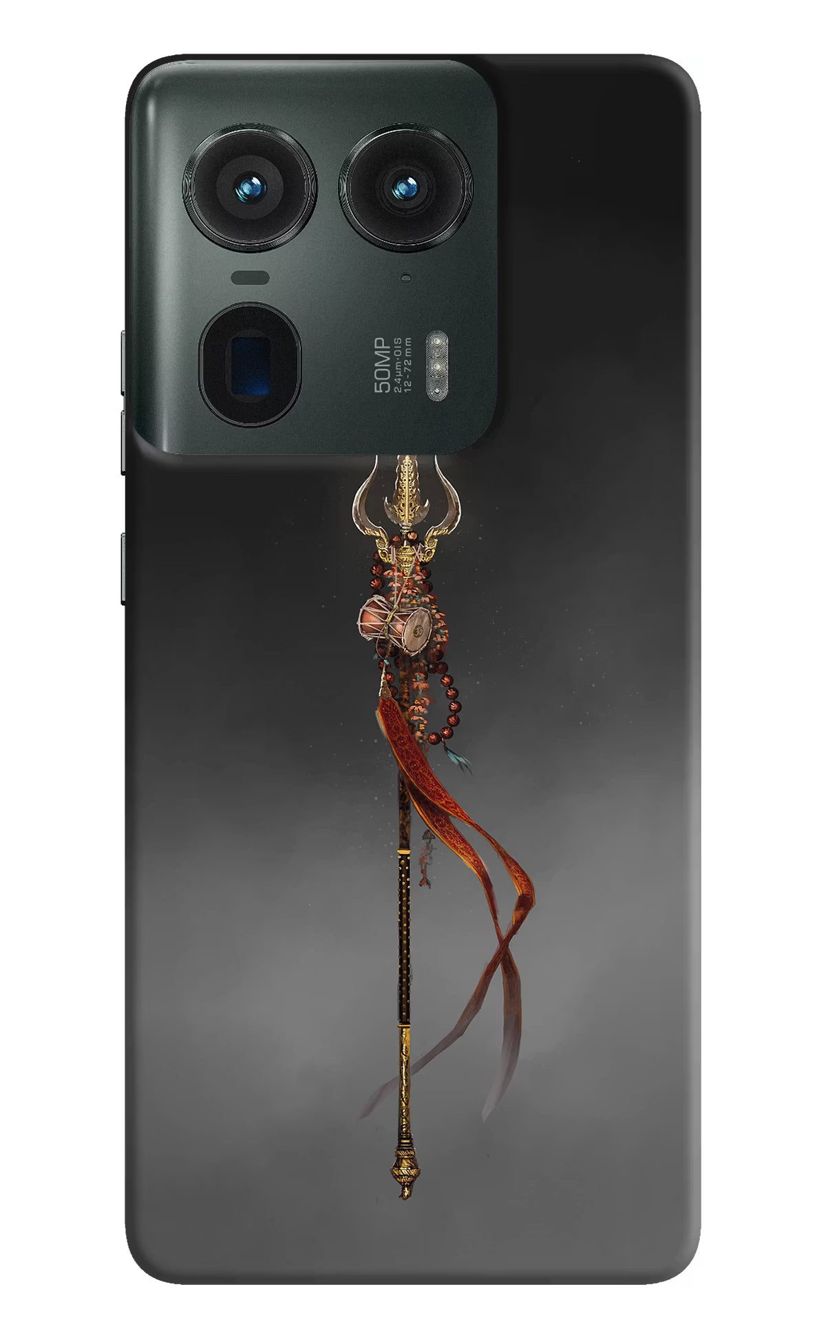 Shiv Trishul Moto Edge 50 Ultra 5G Hard Case Back Cover by Casekaro