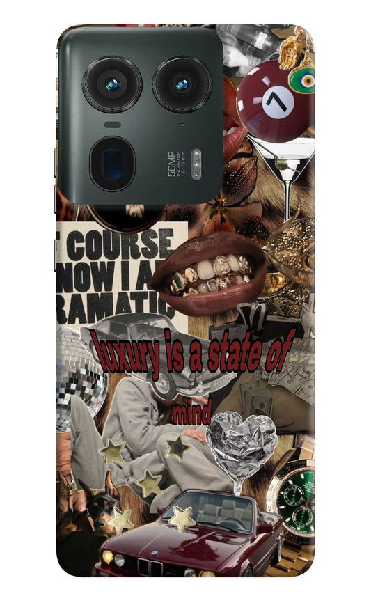 Luxury Moto Edge 50 Ultra 5G Hard Case Back Cover by Casekaro