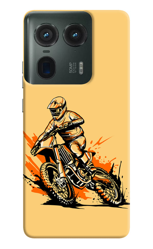 Off-Road Fury Moto Edge 50 Ultra 5G Hard Case Back Cover by Casekaro