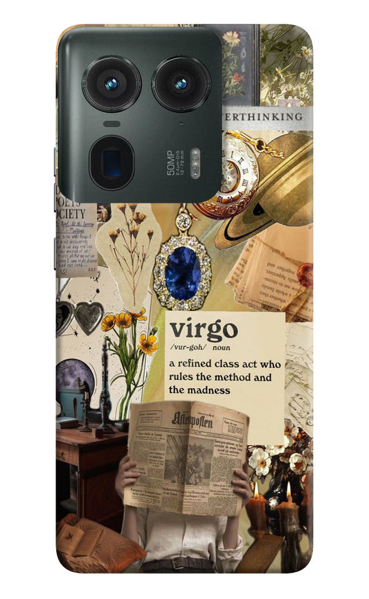 Virgo Zodiac Moto Edge 50 Ultra 5G Hard Case Back Cover by Casekaro