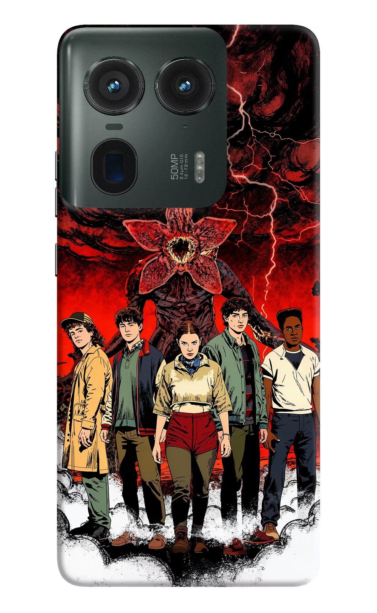 Ordinary Things Characters Moto Edge 50 Ultra 5G Hard Case Back Cover by Casekaro