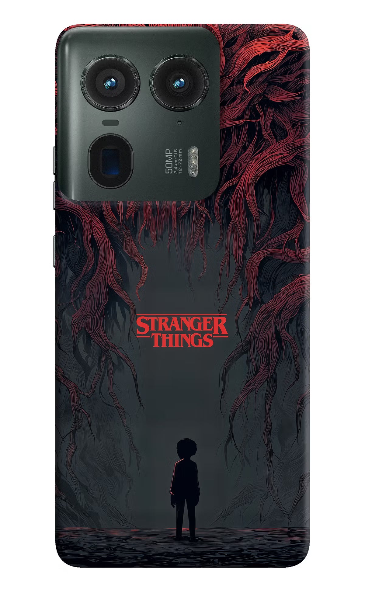 Ordinary Things Dark Side Moto Edge 50 Ultra 5G Hard Case Back Cover by Casekaro