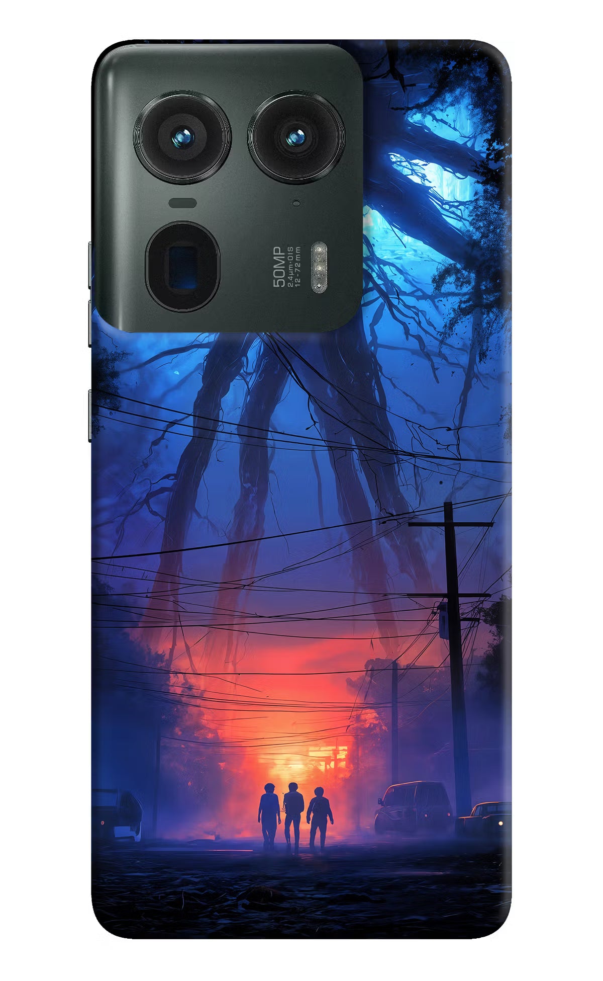 Ordinary Things Shadow Moto Edge 50 Ultra 5G Hard Case Back Cover by Casekaro