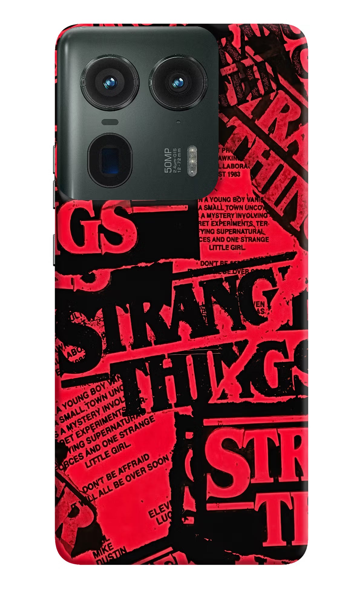 Ordinary Things Moto Edge 50 Ultra 5G Hard Case Back Cover by Casekaro