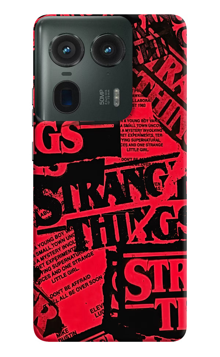 Ordinary Things Moto Edge 50 Ultra 5G Back Cover, Hard case