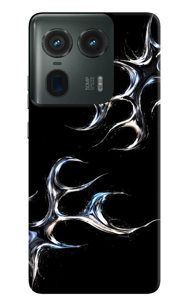 Chrome Tribal Moto Edge 50 Ultra 5G Hard Case Back Cover by Casekaro