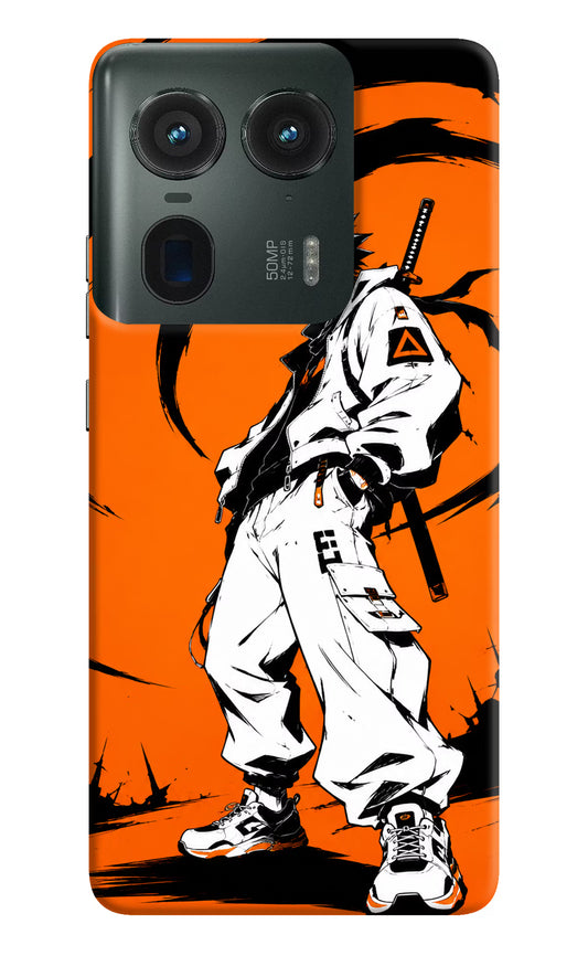 Street Samurai  Moto Edge 50 Ultra 5G Hard Case Back Cover by Casekaro