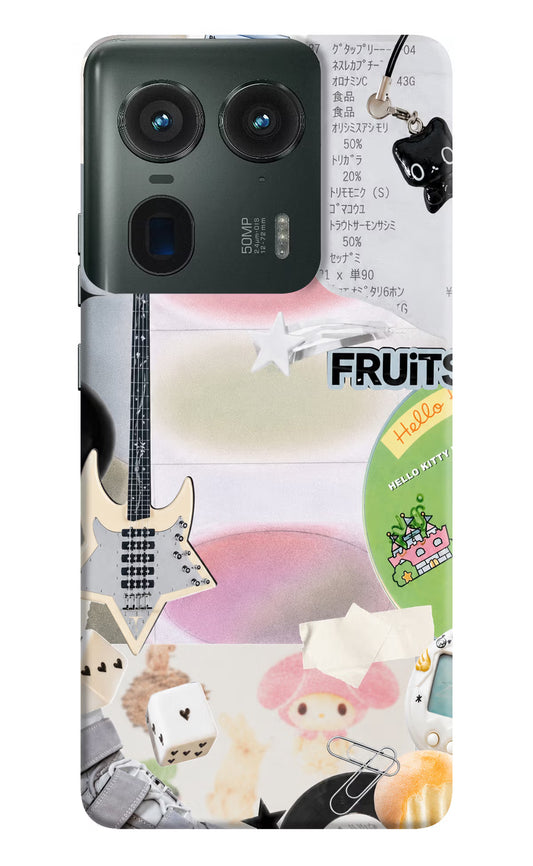 Softcore case Moto Edge 50 Ultra 5G Hard Case Back Cover by Casekaro