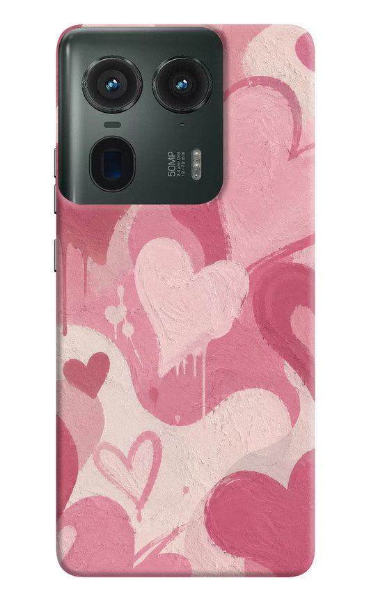 Hearty case Moto Edge 50 Ultra 5G Hard Case Back Cover by Casekaro