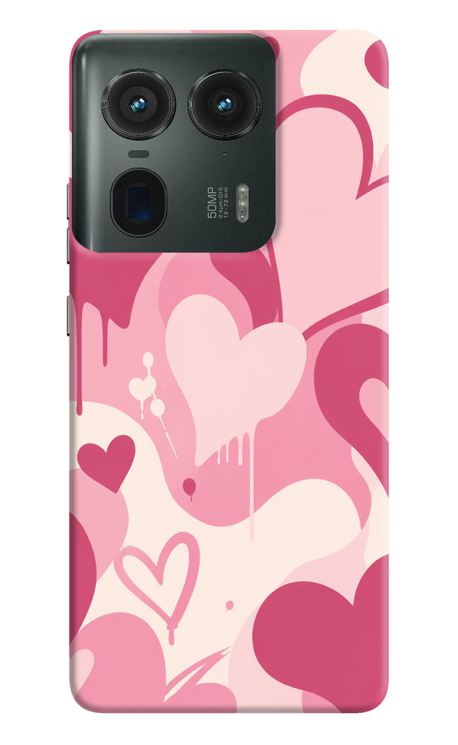 Hearty case Moto Edge 50 Ultra 5G Hard Case Back Cover by Casekaro