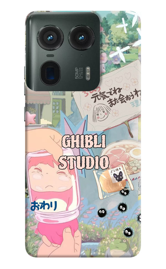 Studio Ghibli Moto Edge 50 Ultra 5G Hard Case Back Cover by Casekaro