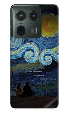 Softcore Moto Edge 50 Ultra 5G Hard Case Back Cover by Casekaro