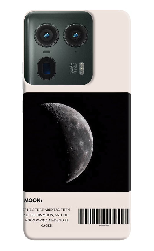 Moon Phase Moto Edge 50 Ultra 5G Hard Case Back Cover by Casekaro