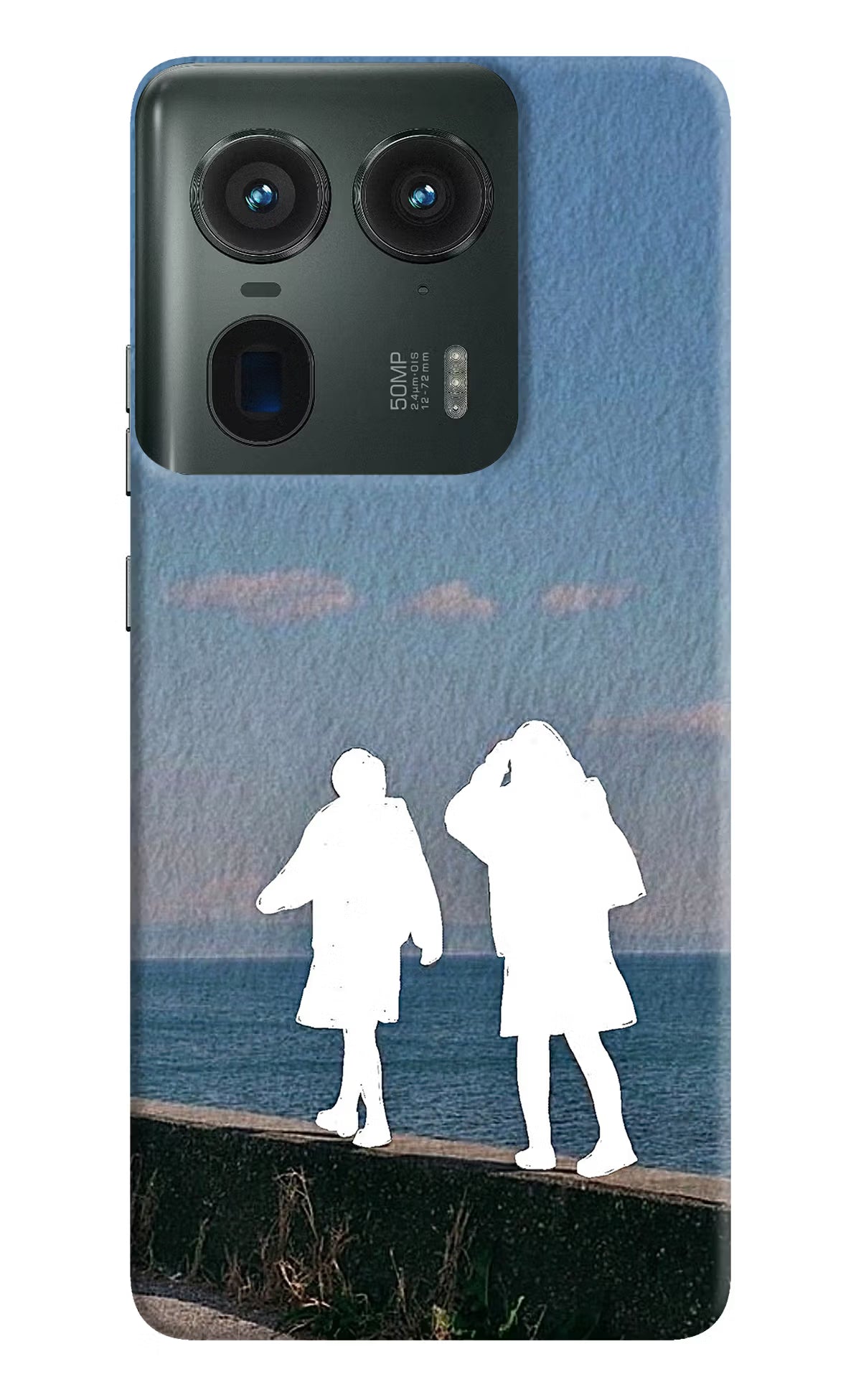 Coastal Dream Moto Edge 50 Ultra 5G Back Cover