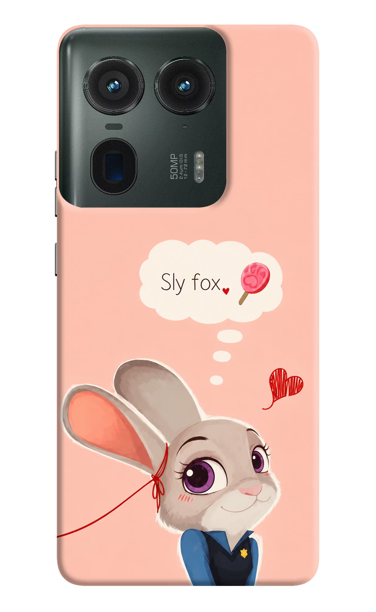Judy Charm Moto Edge 50 Ultra 5G Back Cover